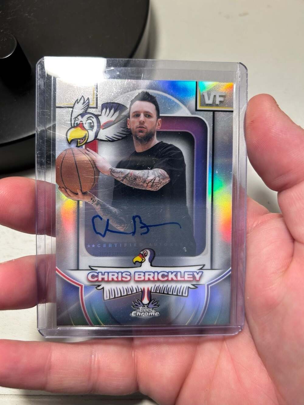 2026 Topps VeeFriends Chrome Chris Brickley Certified Autograph Card CC-CB
